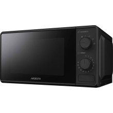 Мікрохвильова піч ARDESTO, 20л, механічне керування, 700Вт, відкриття кнопкою, чорна