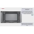 Мікрохвильова піч Bosch, 20л, електр. керув., 800Вт, білий