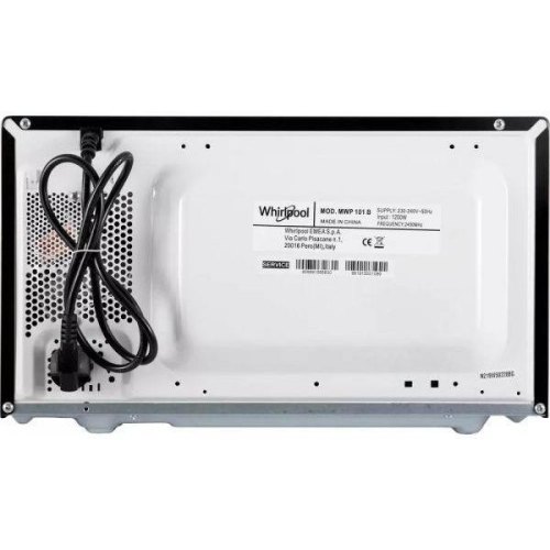 Мікрохвильова піч Whirlpool, 20л, мех. керування, 700Вт, чорний