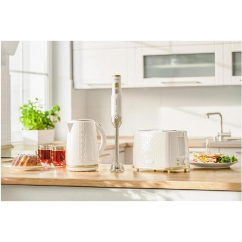 Блендер Sencor заглибний 1200Вт, 6в1, спінювач молока, білий