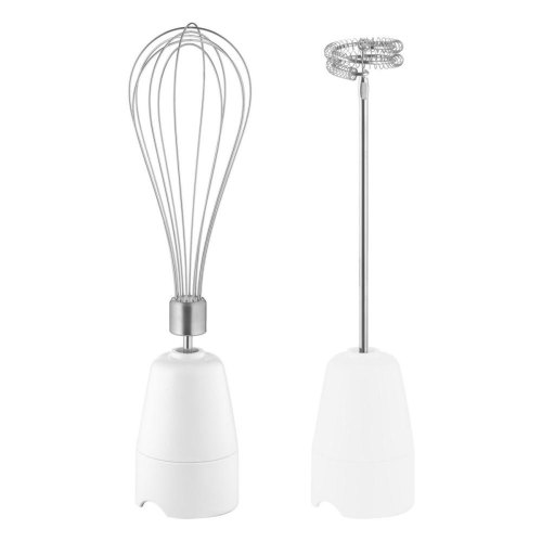 Блендер Sencor заглибний 1200Вт, 5в1, чаша-800мл, спінювач молока, білий