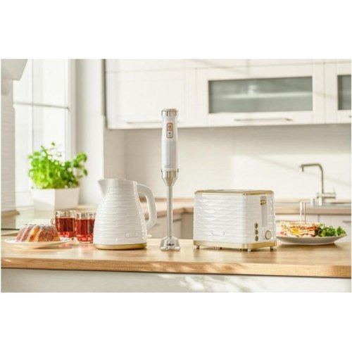 Блендер заглибний Sencor 1500Вт, 10в1, чаша-800мл, млин для спецій, спінювач молока, білий