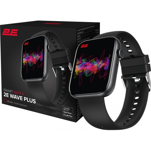 Смарт годинник 2E Wave Plus, Black