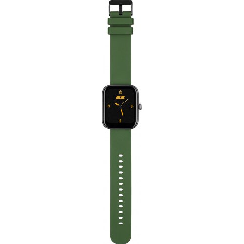 Смарт годинник 2E Alpha SQ Music Edition 46mm, Black-Green