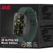 Смарт годинник 2E Alpha SQ Music Edition 46mm, Black-Green