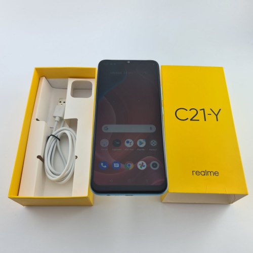 Смартфон RealmeC21Y 64 GB Cross Blue USED **