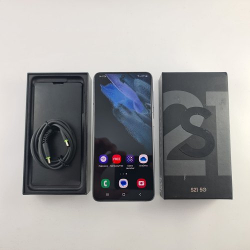 Смартфон Samsung Galaxy S21 128 GB Phantom Grey USED **
