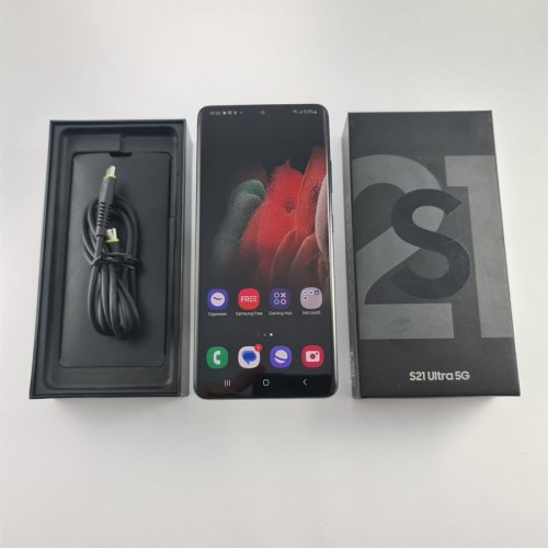 Смартфон Samsung Galaxy S21 Ultra 256 GB Phantom Black USED **