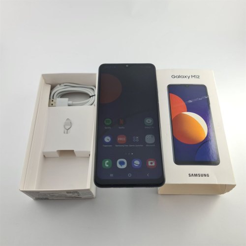 Смартфон Samsung Galaxy M12 64 GB Black USED **