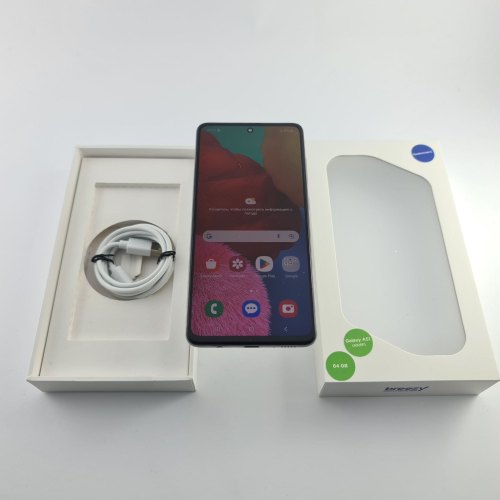 Смартфон Samsung Galaxy A51 64 GB White USED **