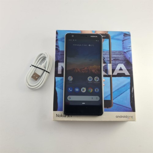 Смартфон NOKIA 3.1 16 GB Black USED **