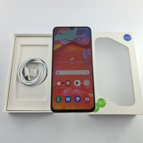 Смартфон Samsung Galaxy A70 128 GB White USED **