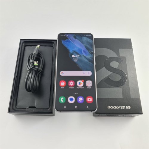 Смартфон Samsung Galaxy S21 256 GB Phantom Grey USED **