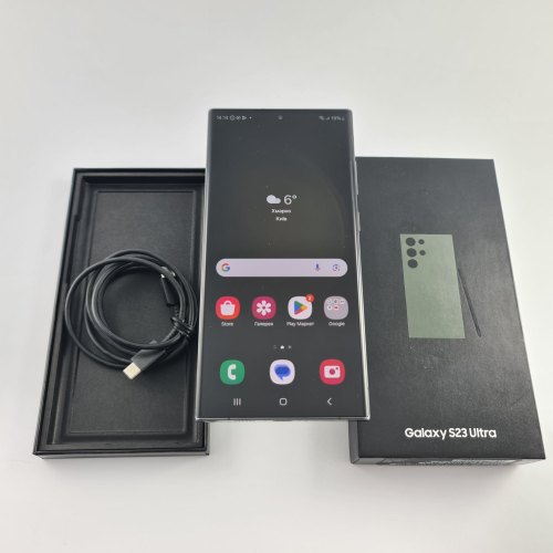 Смартфон Samsung Galaxy S23 Ultra 256 GB Green USED **