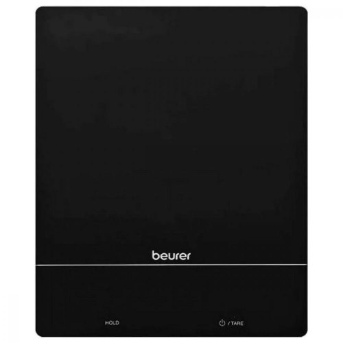 Ваги Beurer кухонні, 15кг, сенс. керування, АААx3  в комплекті, скло, чорний