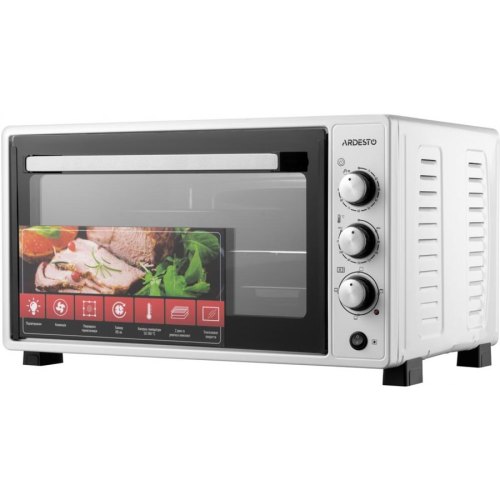 Піч електрична ARDESTO, 52л, 1700Вт, механіч., конвенція, подвійне скло, біла