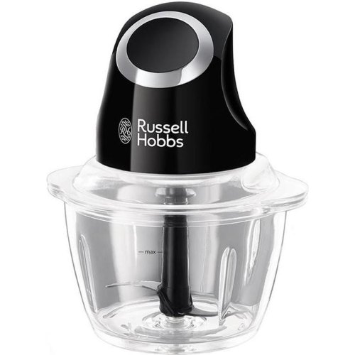 Подрібнювач Russell Hobbs Matte Black, 200Вт, чаша-500мл, скло, корпус-пластик, чорний