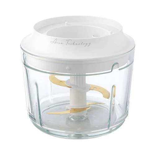 Подрібнювач Sencor Accu technology, 200Вт, чаша-500мл, скло, безпровідний, USB-C, білий