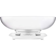 Ваги Sencor кухонні з чашею, 5кг, CR2032x1 в комплекті, пластик, білий