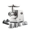 М'ясорубка Tefal HV10 8in1, 2200Вт, 5.5кг/хв, 3 решітки, насадка для ковбас, кеббе, 3 терки, метал