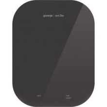 Ваги Gorenje кухонні, 10кг, AAAx3 в комплекті, скло, чорний