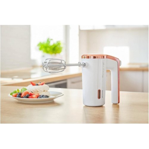Міксер Sencor ручний Accu technology, 50Вт, насадки-2, безпровідний, USB-C, білий