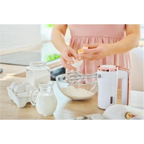 Міксер Sencor ручний Accu technology, 50Вт, насадки-2, безпровідний, USB-C, білий