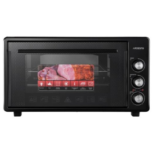 Піч електрична ARDESTO, 50л, 1600Вт, механіч., рожен, чорна