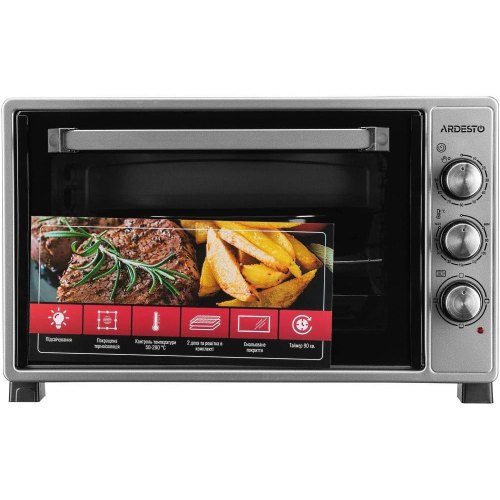 Піч електрична ARDESTO, 40л, 1300Вт, механіч., сіра