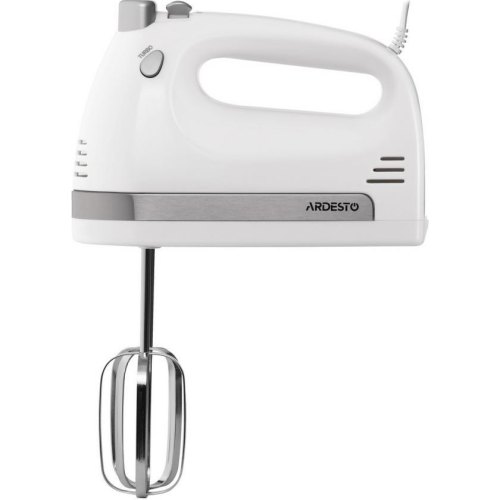Міксер Ardesto ручний 300Вт, насадки-4, турборежим, білий