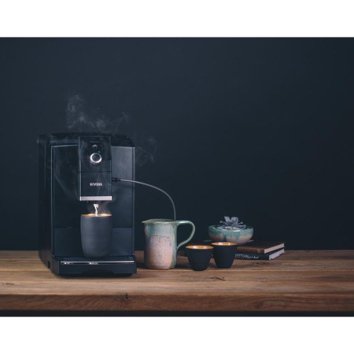 Кавомашина Nivona CafeRomatica 2.2л, зерно + мелена, автомат.капучинатор, авторецептів - 5, сіро - чорний