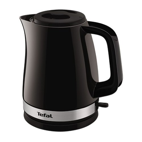 Електрочайник Tefal Delfini 1.7л, пластик, сріблясто-чорний (KO150F30)