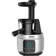Соковитискач Tefal Juice&Clean шнекова 150Вт, чаша-0.8л, жмих-0.8л, пластик, сріблясто-чорний