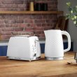 Електрочайник Russell Hobbs Groove White 1.7л, Strix, пластик, білий
