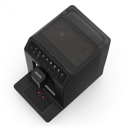 Кавомашина Krups Evidence Eco - Design 2.3л, зерно, автомат.капучинатор, LED - дисплей, аторец. - 6, сенсор.керування, чорний