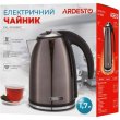 Електрочайник Ardesto 1.7л, Strix, метал, бронзовий глянець
