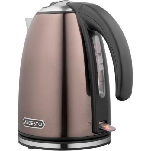 Електрочайник Ardesto 1.7л, Strix, метал, бронзовий глянець