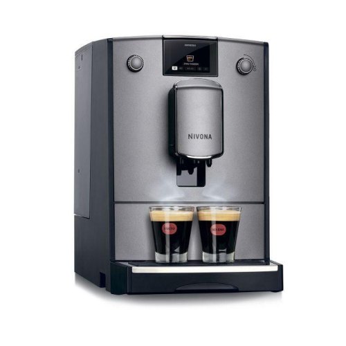 Кавомашина Nivona CafeRomatica 2.2л, зерно + мелена, автомат.капучинатор, авторецептів - 5, сріблястий