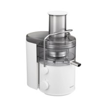 Соковитискач Panasonic відцентрована 1000Вт, чаша-1.5л, жмих-2л, жолоб на ціле яблуко, пластик/метал, білий