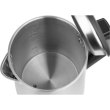 Електрочайник Ardesto Steel Collection 1.7л, Strix, LED дисплей, подвійні стінки, сріблястий