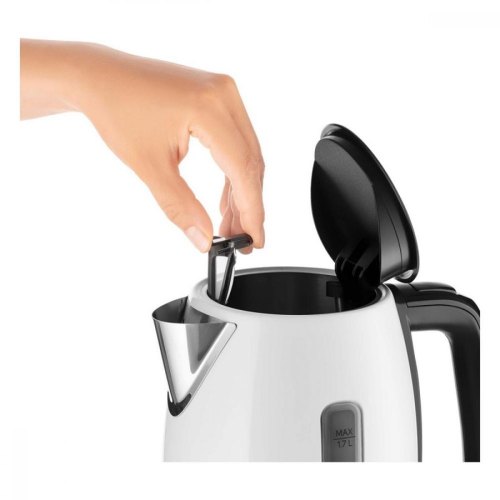 Електрочайник Sencor 1.7л, Strix, метал, білий матовий