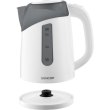 Електрочайник Sencor 1.7л, Strix, пластик, білий