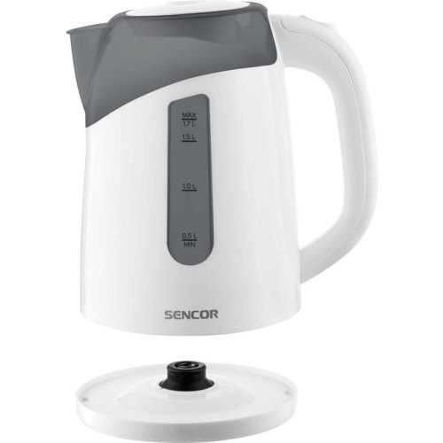 Електрочайник Sencor 1.7л, Strix, пластик, білий