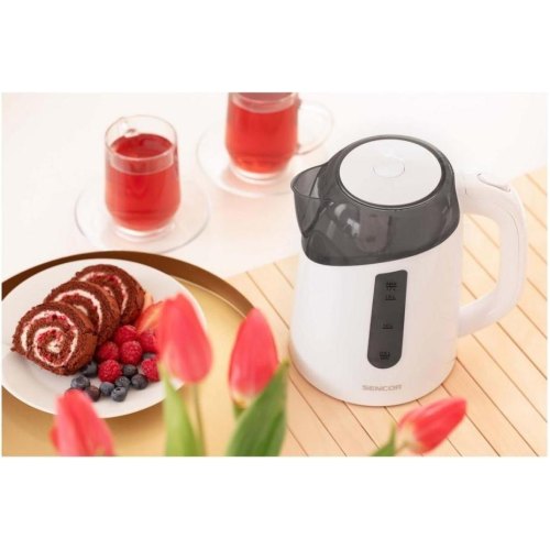 Електрочайник Sencor 1.7л, Strix, пластик, білий
