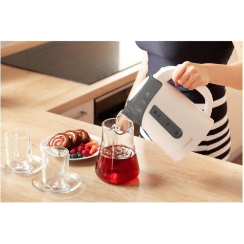 Електрочайник Sencor 1.7л, Strix, пластик, білий