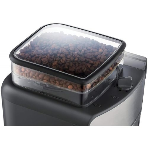 Кавоварка Russell Hobbs крапельна Grind and Brew, 1.25л, мелена, LED-дисплей, чорно-метал