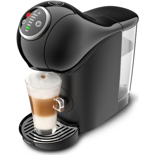 Кавоварка Krups капсульна Dolce Gusto Genio S Plus 1.2л, капсули, сенcорне керування, чорний