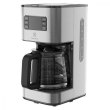 Кавоварка Electrolux крапельна 1.375л, мелена, дисплей, програмований таймер, метал
