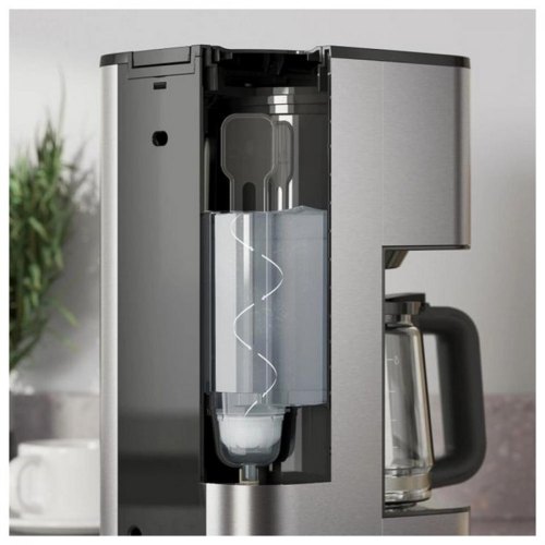 Кавоварка Electrolux крапельна 1.375л, мелена, дисплей, програмований таймер, метал