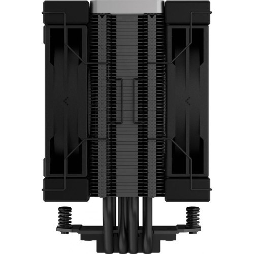 Кулер для процесора DeepCool AK400 Zero Dark Plus, Intel: 1700/1200/1151/1150/1155, AMD: AM5/AM4, 127х97х155 мм, 4-pin